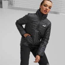 Puma Winterjacke Essential Plus Padded (wattiert, warm, wasserabweisend) schwarz Damen